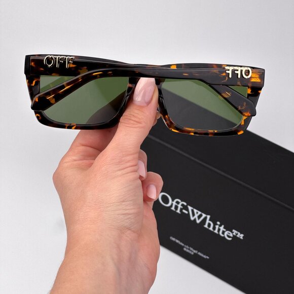 Off-White ALBANY Women Sunglasses Havana Square Frame Model OERI13E 1007 main image 8